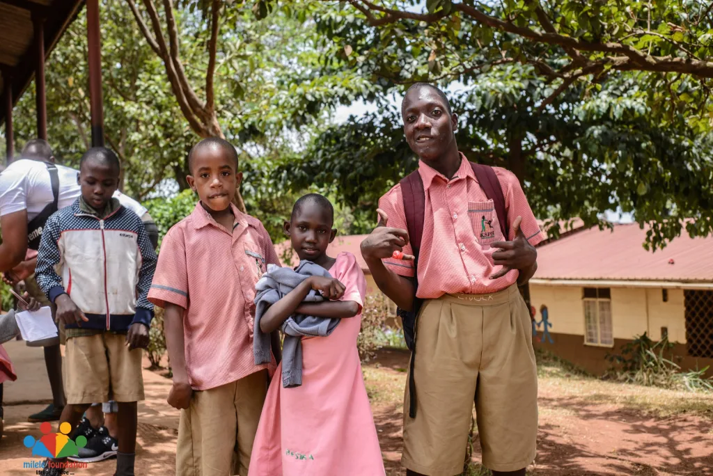 Disabled children in Uganda